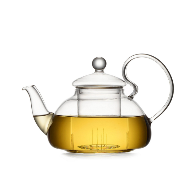 New Design Export Borosilicate Glass Tea Pot 500ml Glass Tea Pot Heat Resistant