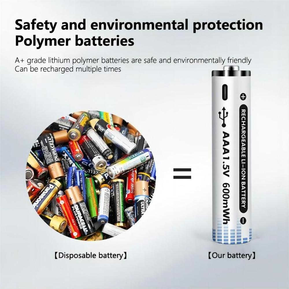 4.4v 3p 2700mah 12 volt lithium 1.5v 5v 2a rechargeable solar battery d aaa type-c cells for drill