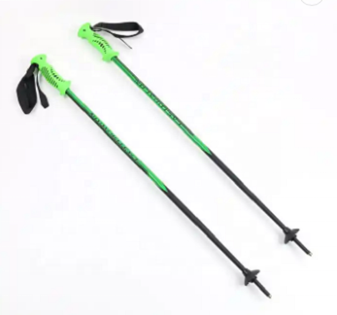 Wholesale Outdoor Mountaineering Winter Sports Ski Equipment Aluminum Ski Poles Acceptaple Eastdragon 100-135cm