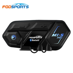 Fodsports M1-S Pro Helmet Intercom 8 Riders 2000m Bluetooth Intercom Motorcycle Headset