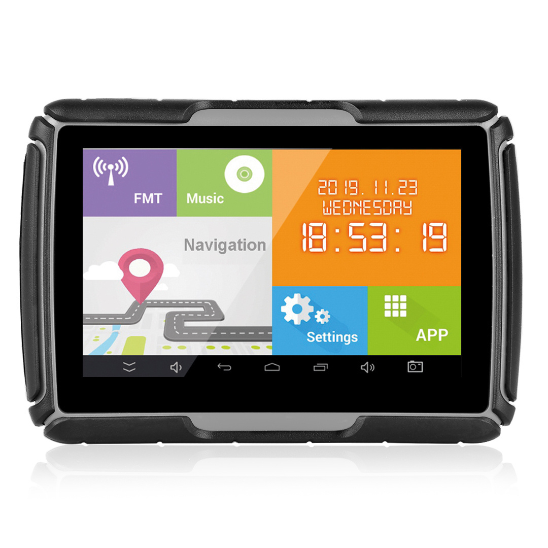 Fodsports Android system IPX7 waterproof Motorcycle GPS Navigation Motor Bicycle Navigator