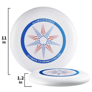 Professional Custom Competitive Decompression Sports Golf Disc Professional 175g PE Plastic Ultimate Frisbeed