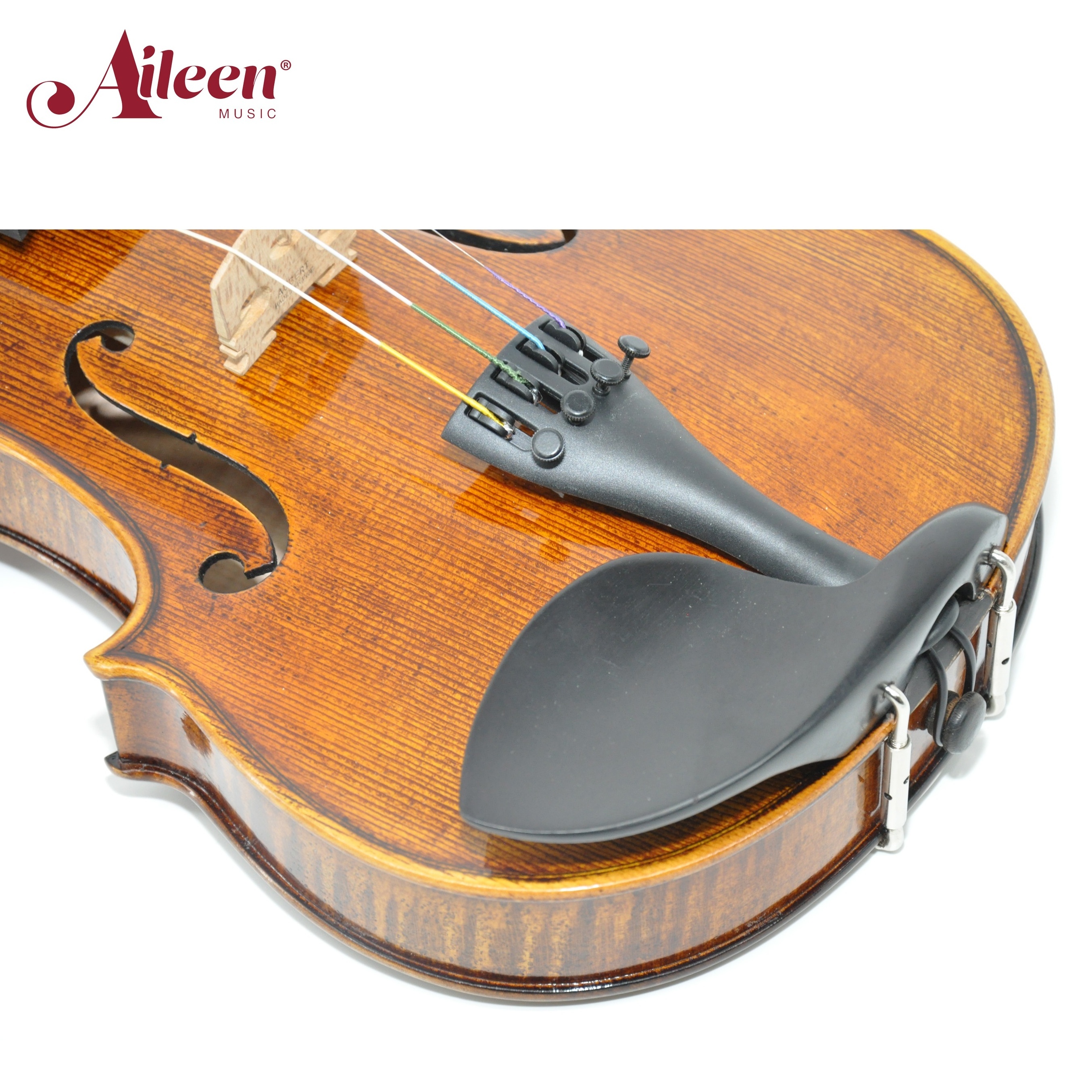 AileenMusic highly figured maple antique professional solid violin(VH200S)