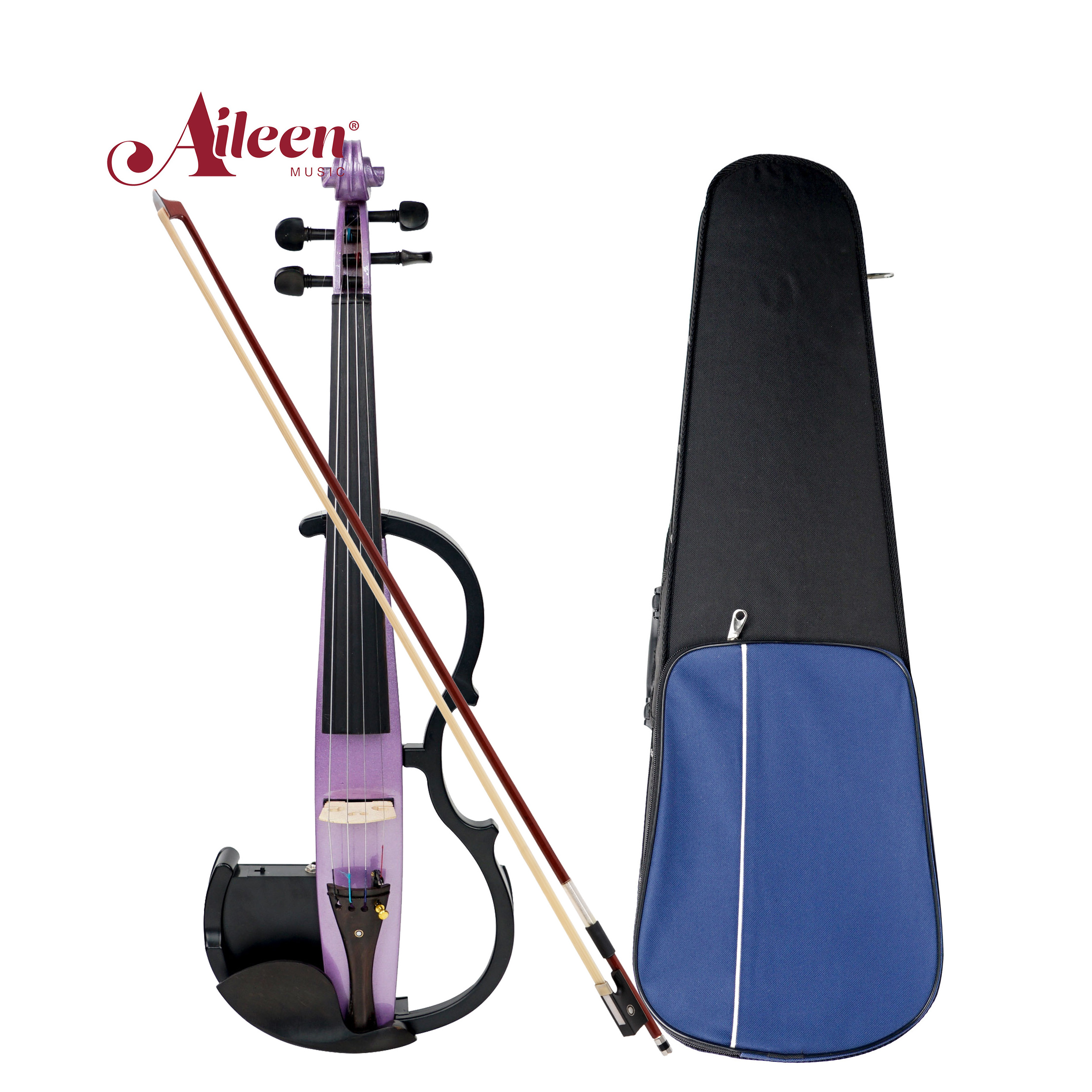 AileenMusic 2022 New Design ABS 4/4 violin Electric 4 string(VE110P)