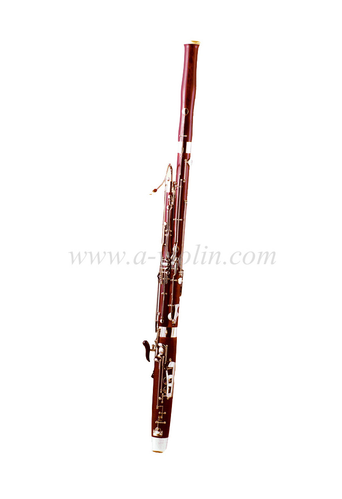 Hardwood tenor bassoon woodwind Cupronickel keys bassoon for sale( BA-M3395N)