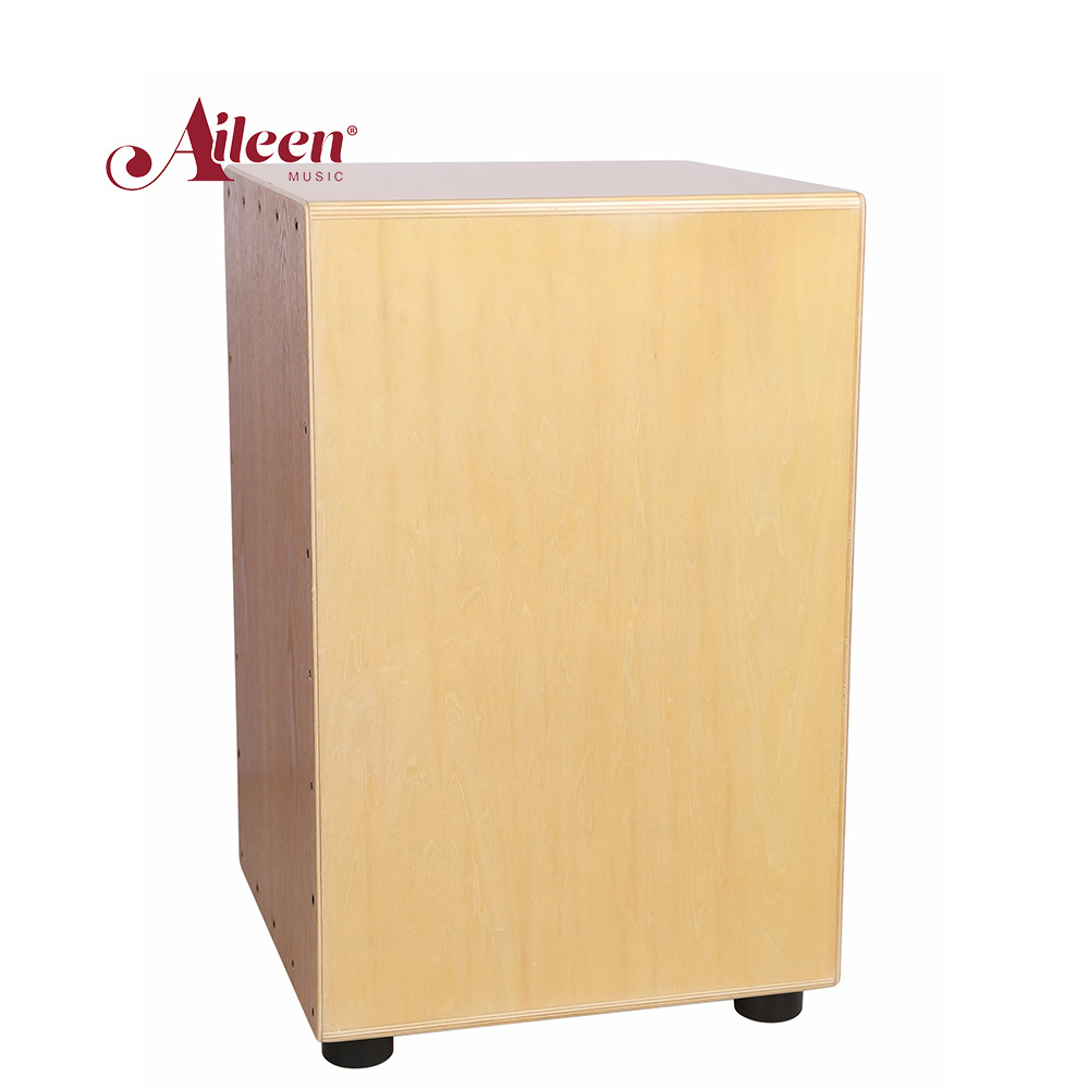 Aileenmusic Suitable for Beginners Linden Cajon Drum Clapbox Instrument(CJ-L10ASH)