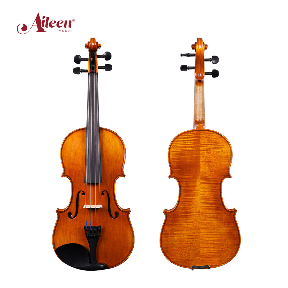 VH100HY Two Colours Spirit Varnish Advanced Violin 4/4-1/16 Professional With Imported Bridge