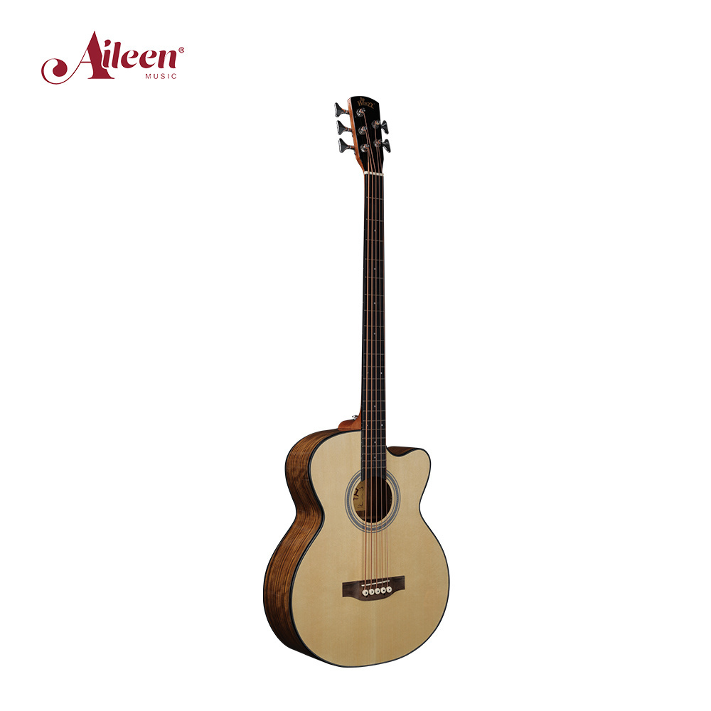 Hot sale Music Instruments cutaway 5 strings acoustic bass guitar (WBG130C)