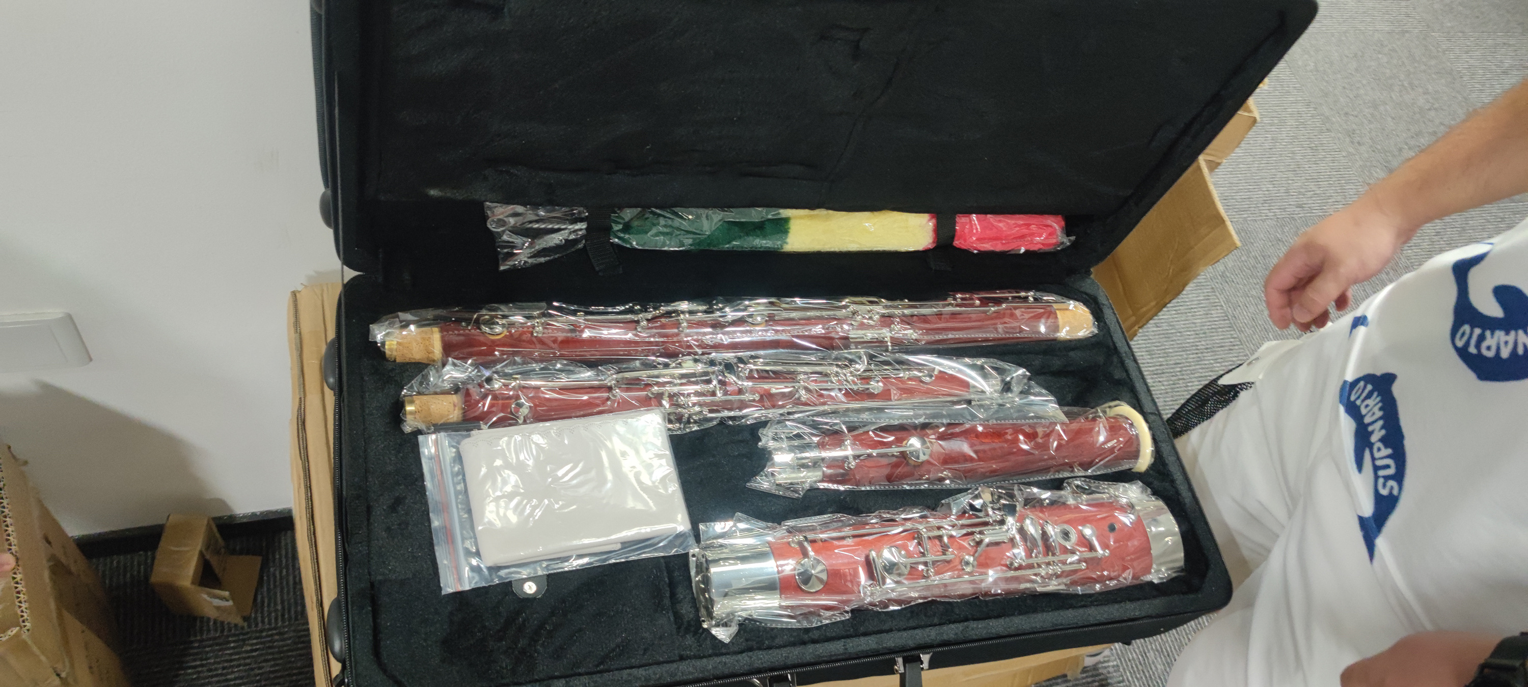 Professional Bassoon Maple Wood Soprano Intermediate Bassoon Fagott(BA7020)