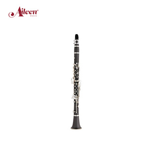 AileenMusic high quality high grade C 17 keys Cupronickel material clarinet (CL-C3049N)