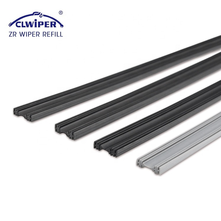 CLWIPER Wholesale Factory Car Windshield 6mm Refill Types Replacement Wiper Rubber Silicone Wiper Blades Rubber Refill