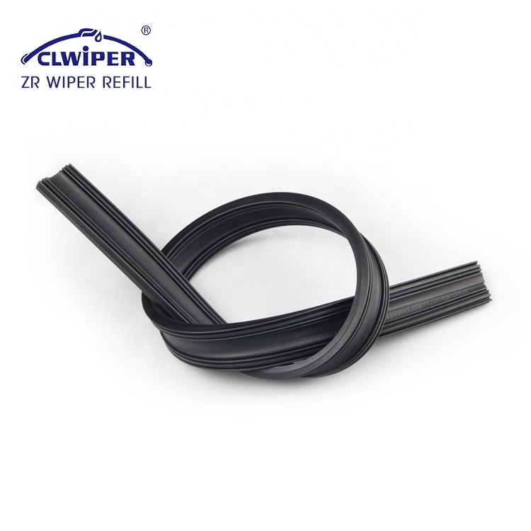 CLWIPER Wholesale Factory Car Windshield 6mm Refill Types Replacement Wiper Rubber Silicone Wiper Blades Rubber Refill