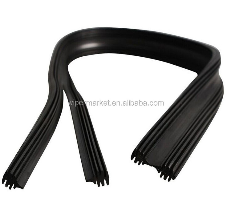 Good quality hot selling different type wiper blade rubber refill