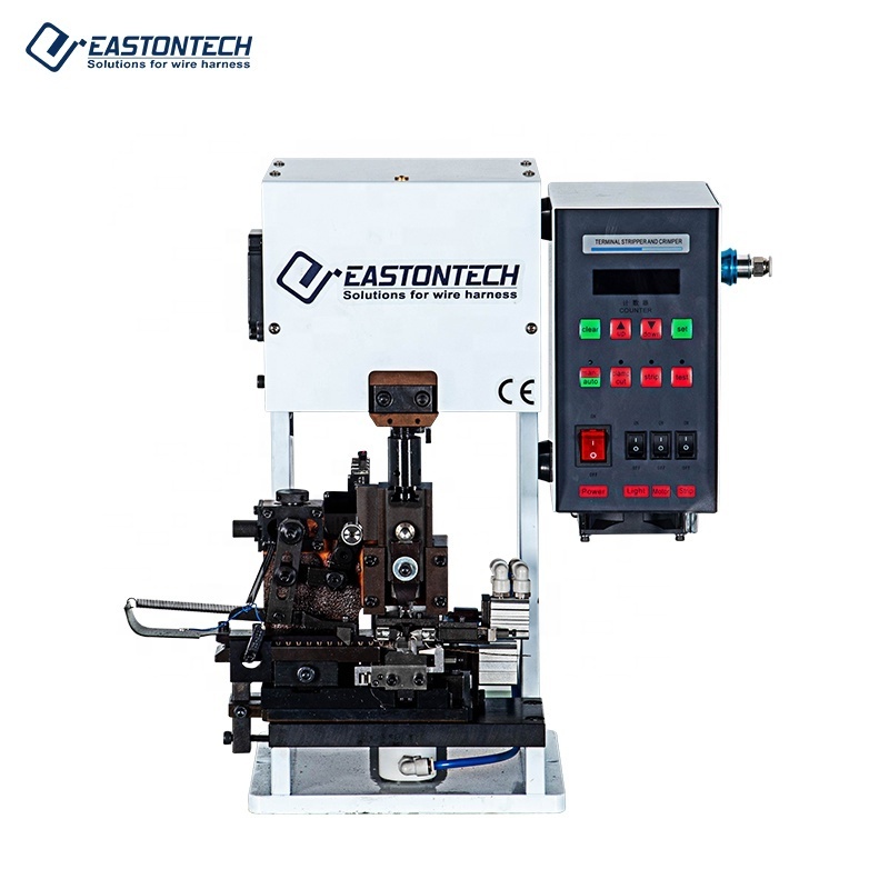 EW-50A Semi-Automatic cable stripping and crimping machine for Molex JST XH cable terminal crimp machine