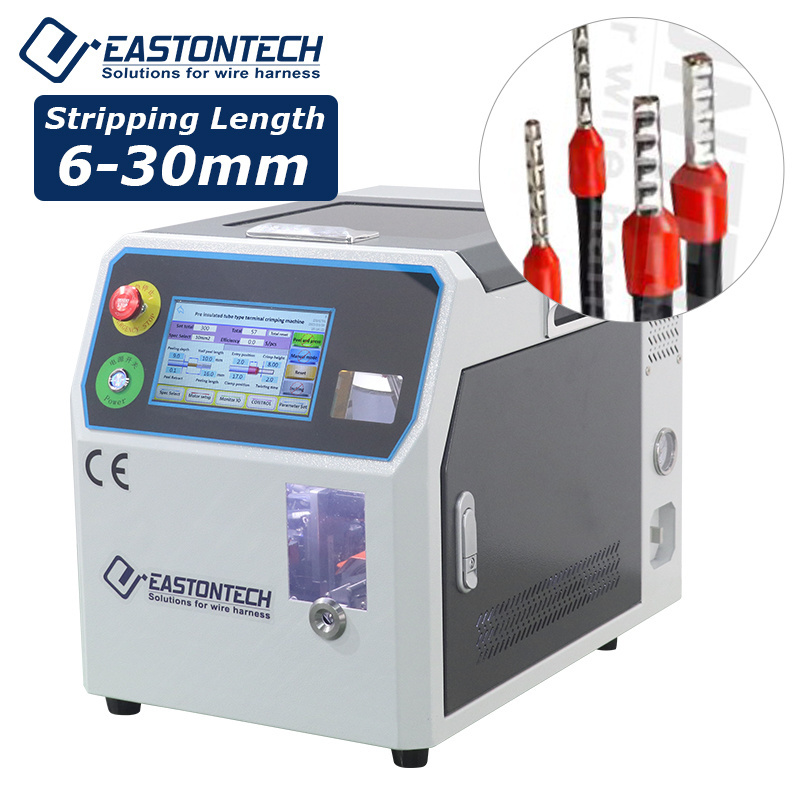 EW-5010A+ 16mm2 Terminal Bootlace ferrule machine Inserting And Terminal Crimping machine Terminal Applicator