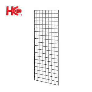 Black gridwall display wall hanging rack