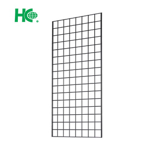 2'Wx4'H Wall mounted metal wire wall grid panel