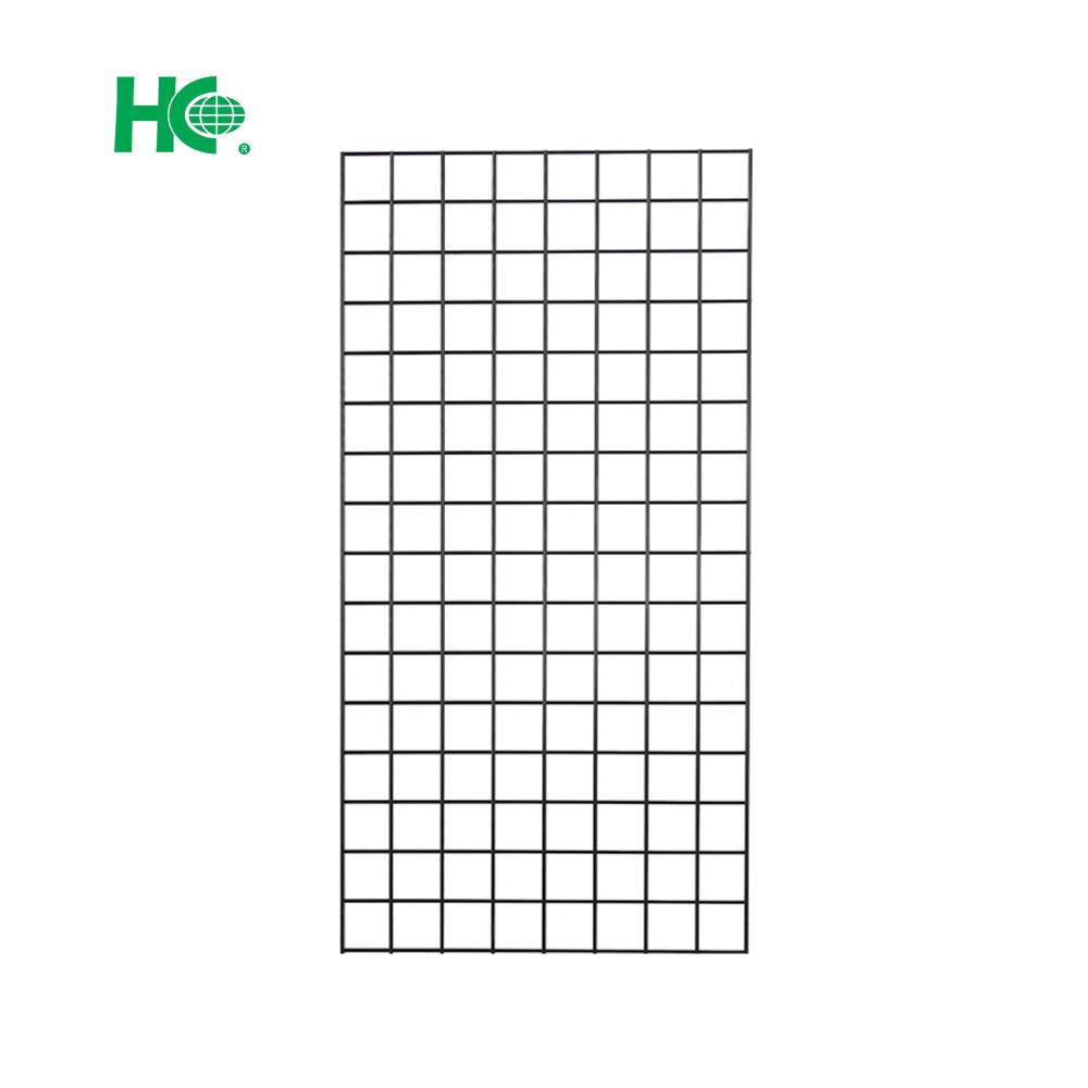 2'Wx4'H Wall mounted metal wire wall grid panel