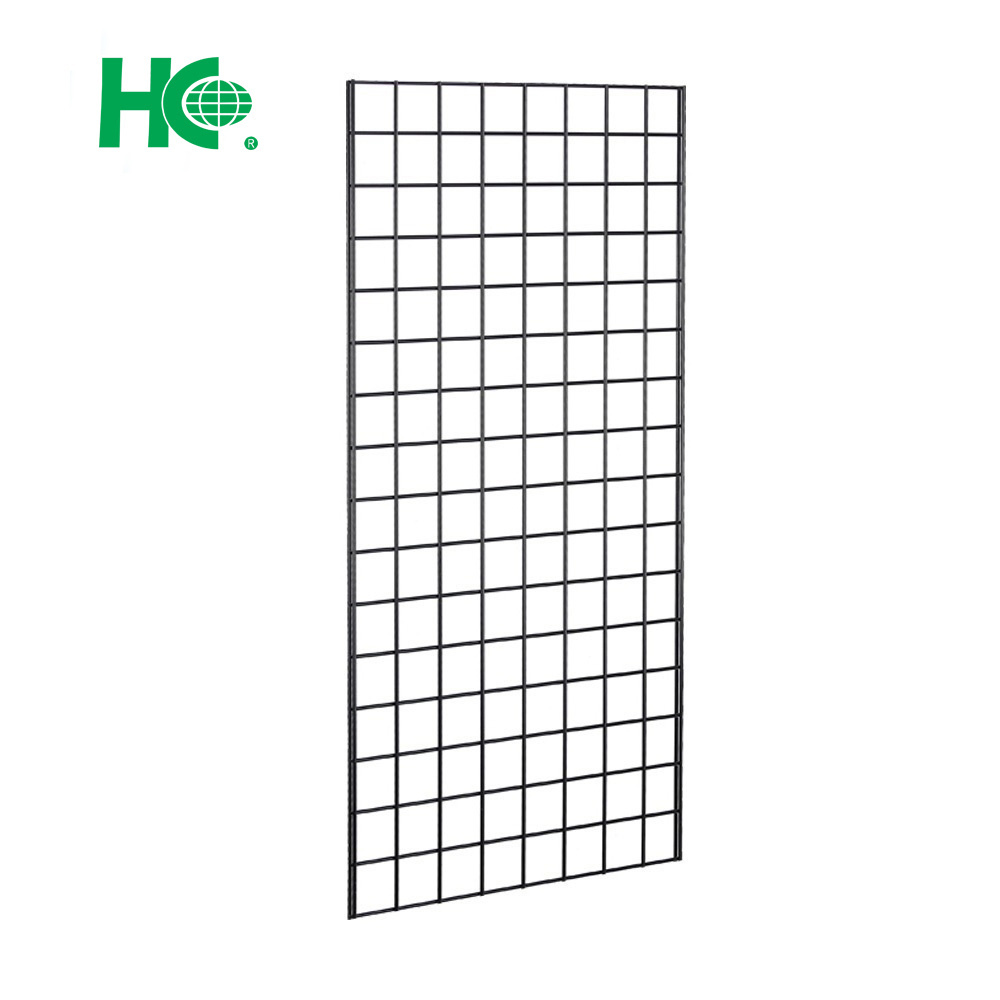 2'Wx4'H Wall mounted metal wire wall grid panel