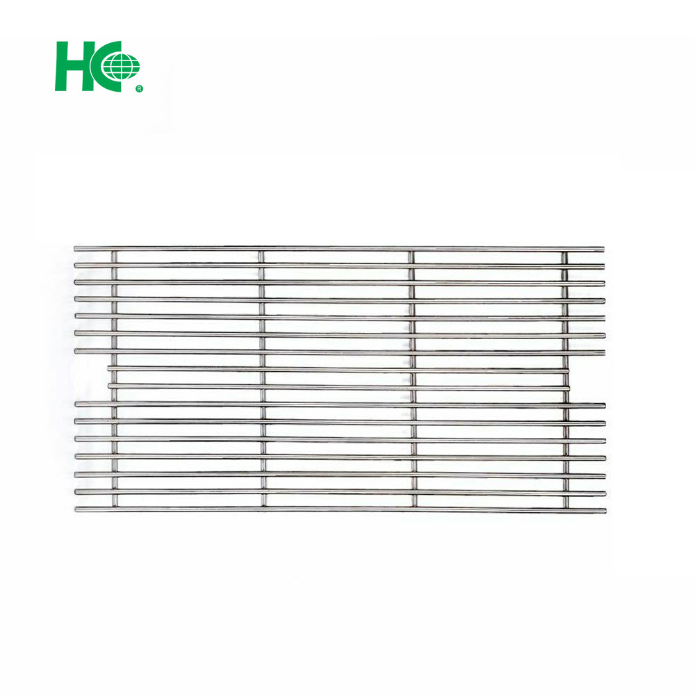 Stainless steel wire mesh BBQ grill cooking grid