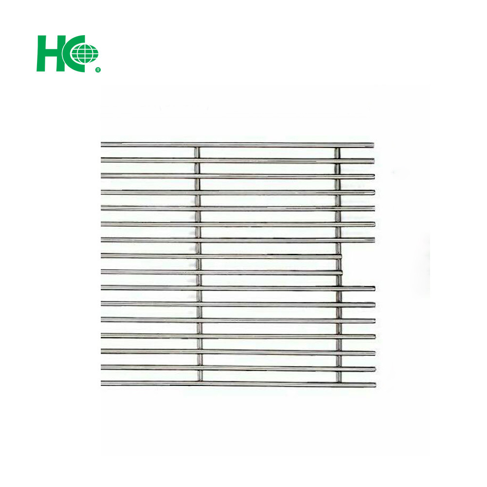 Stainless steel wire mesh BBQ grill cooking grid