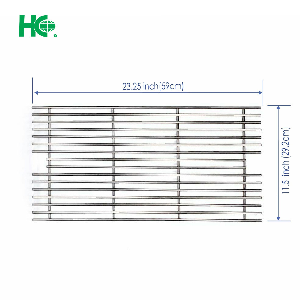 Stainless steel wire mesh BBQ grill cooking grid