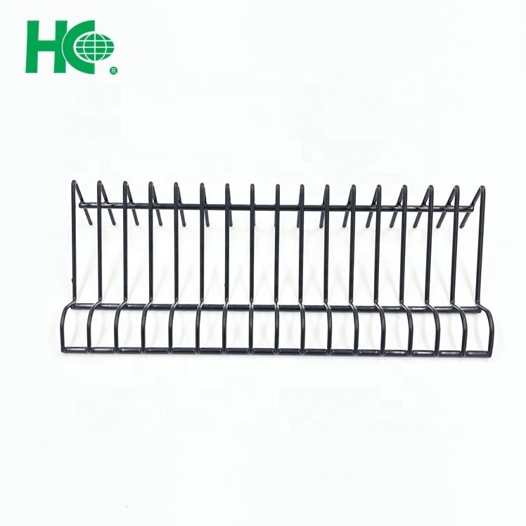 Black metal wire pliers tool rack organizer