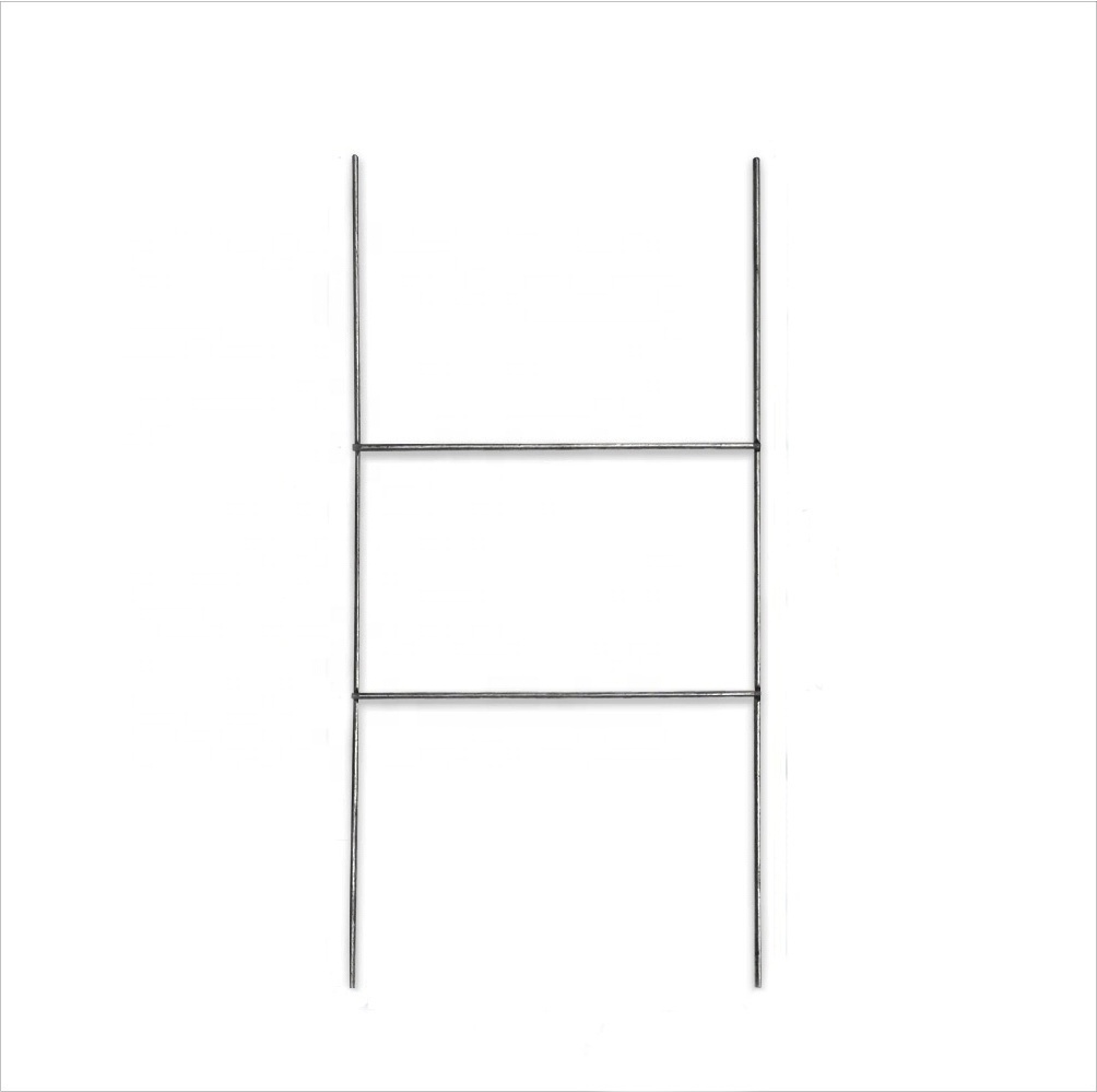 Wire h stakes for yard signs