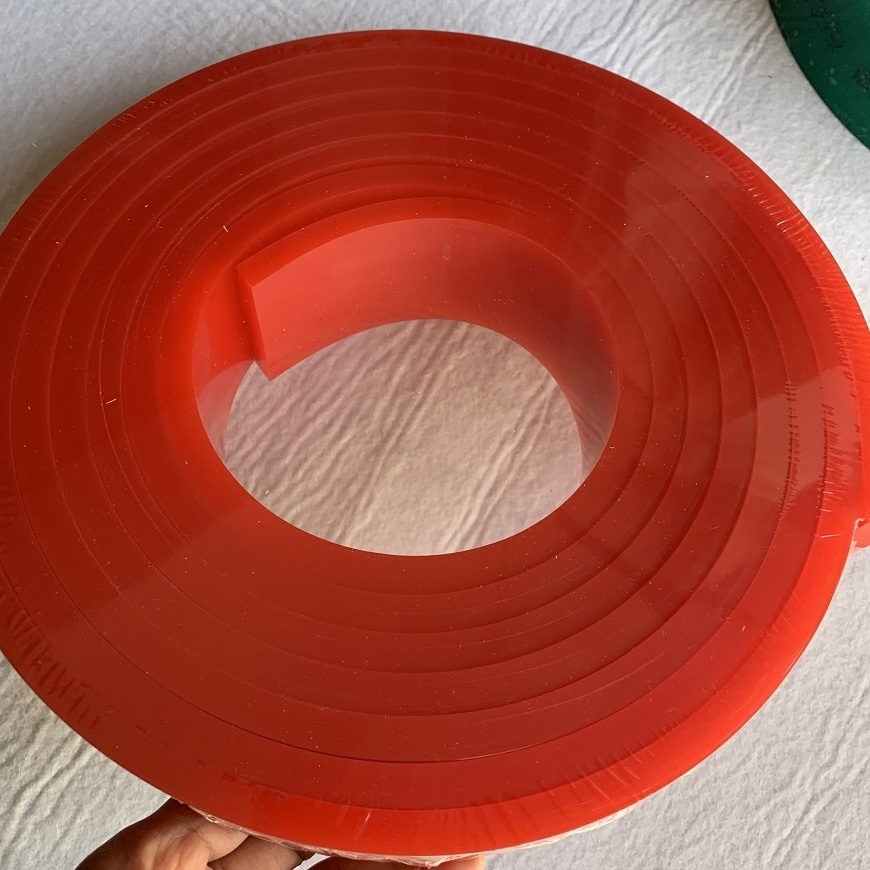 65a 70a 75a 80a polyurethane screen printing new various colors durable competitive price rubber squeegee blade