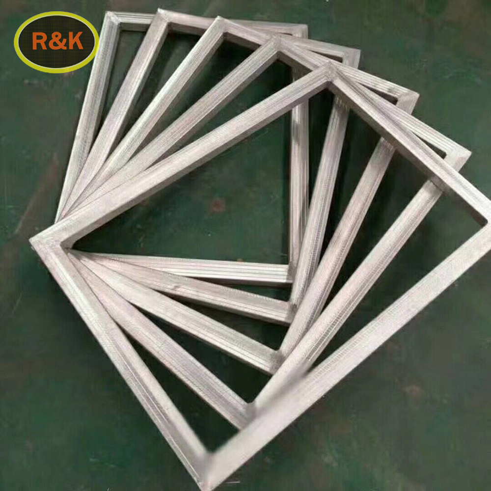 screen printing frames with mesh (stainless steel, polyester, nylon)