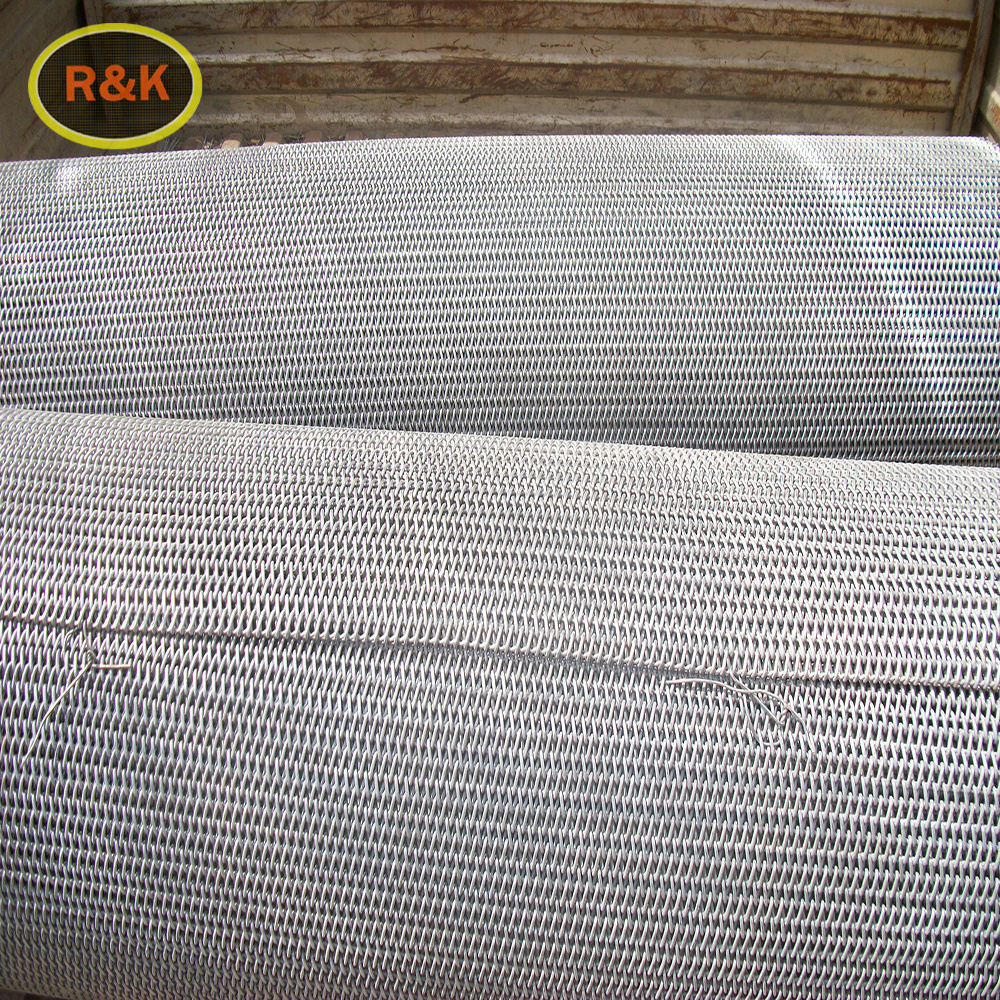 304/316 stainless steel conveyor belt for various specifications of conveyors