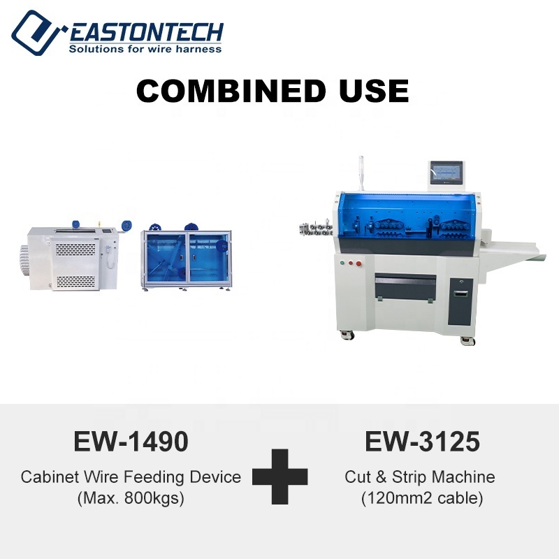 EW-1490 High Performance  Pay-off Machine Cable Wire Feeding Machine Wholesale automatic cable induction wire feeder