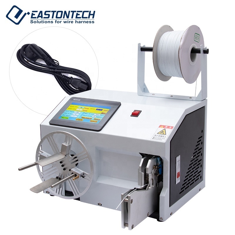 EW-20A-1 MAX.75 RPM ID200 mm Wire Winding and Binding Machine Cable Twist Tie Machine Copper Wire Coil Winding