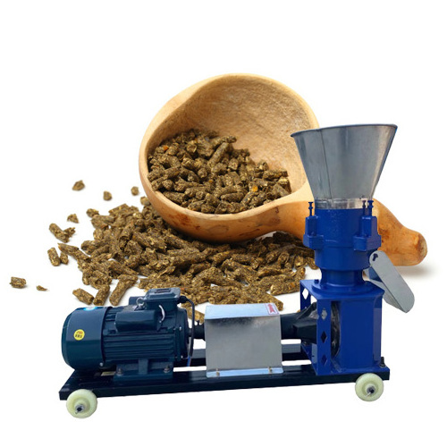 Professional  Flat die animal poultry feed pellet making maker machine feed processing machines for pig feeds