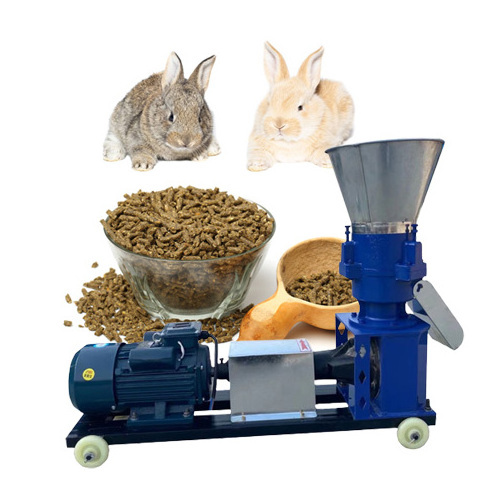 Professional  Flat die animal poultry feed pellet making maker machine feed processing machines for pig feeds