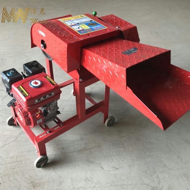 Animal Grass Straw Feed Crusher Multifunction Chaff Cutter Machine Chopper Progressing Milling Machinery