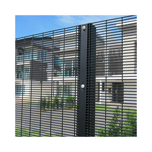 BOCN Low Price Hot Dipped Galvanized Security Fence 358 Anti Climb Fence And Anti Corrosion Features