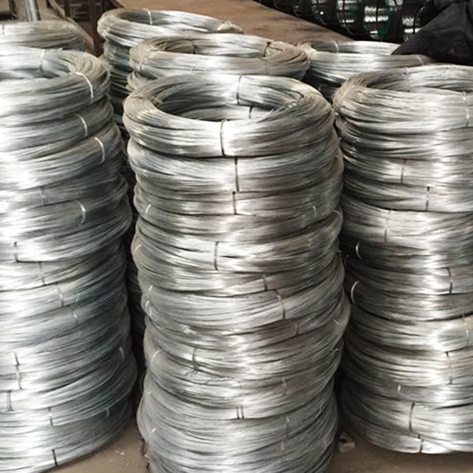 Manufacturers Supply 2mm 3mm 1.5mm electric galvanized steel wire custom electro galvanized wire for binding scrap steel wire