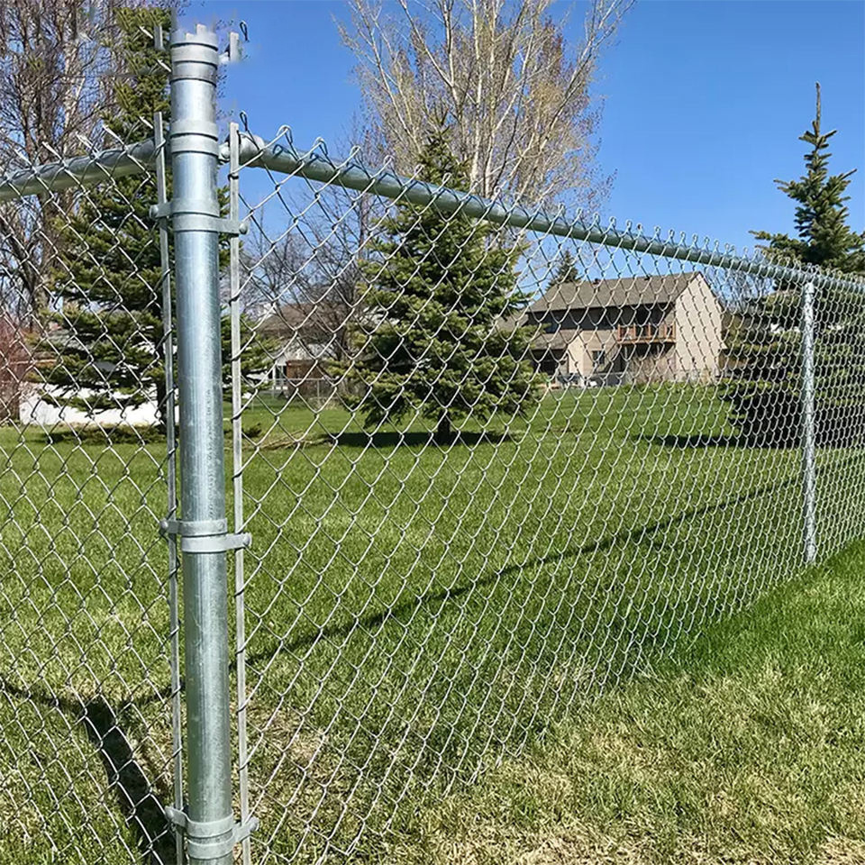 BOCN Manufacturer 6 Foot Hot Dip Galvanized Screen Used Chain Link Fence For Sale