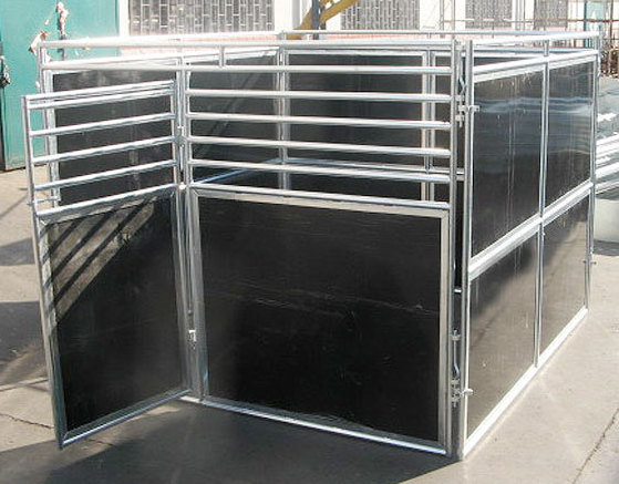 Temporary australia used horse pvc/HDPE stable barn products gate stall construction cheap stall to build