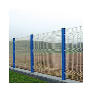 BOCN Easily Assembled 3D Garden Metal Fence Panel outdoor iron fence for backyard