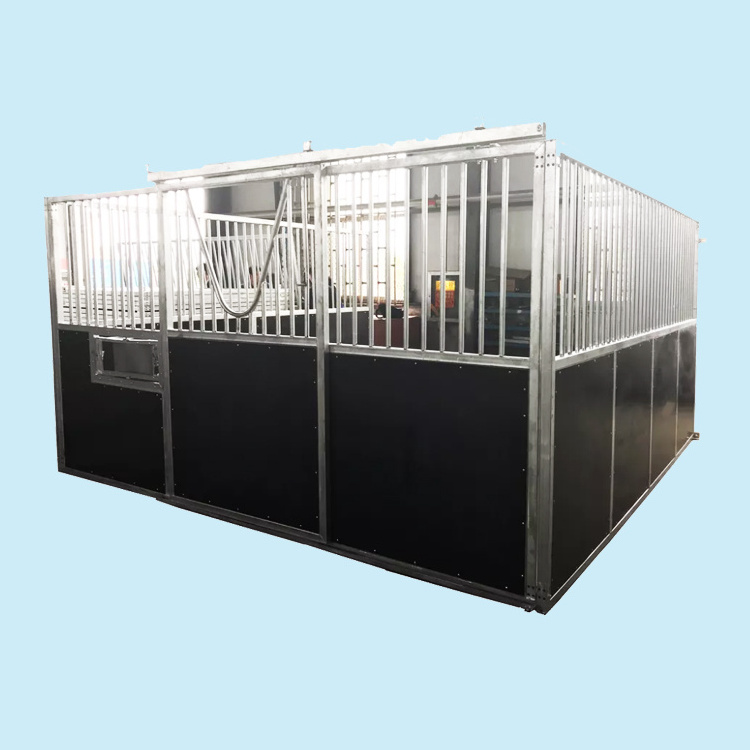 Outdoor portable horse box with HDPE panel horse stalls sets Horse stable door