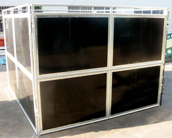 Horse Equipment Front Panel Temporary Horses Boxes Doors Used Equine Stall