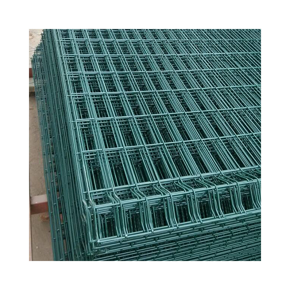 BOCN Home Garden Outdoor fence covering ideas 3D wiremesh composite fence fences and gates for houses