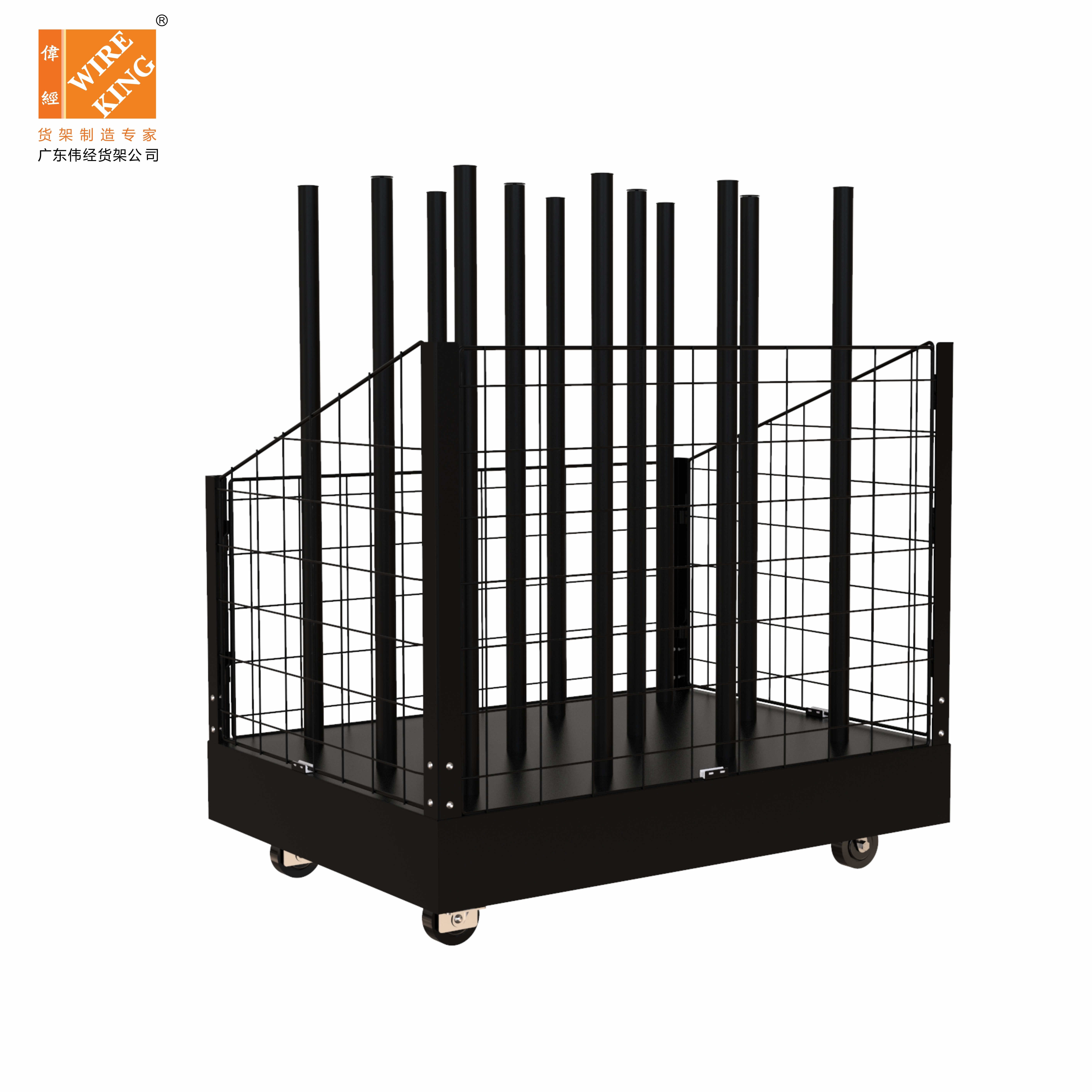 Mobile Carpet Display Rack Supermarket Grocery Store Carpet Display Rack Floor Standing Carpet Rack