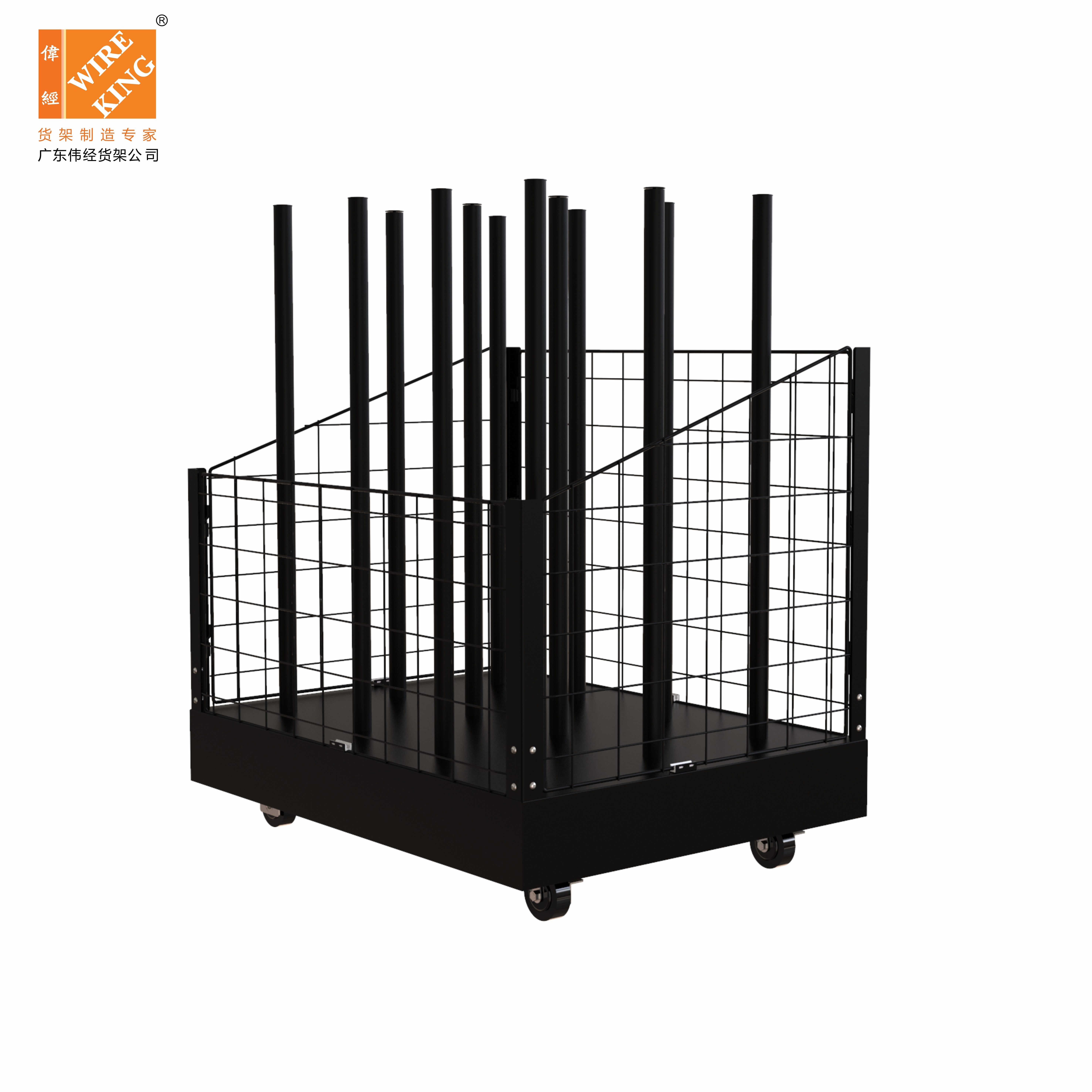 Mobile Carpet Display Rack Supermarket Grocery Store Carpet Display Rack Floor Standing Carpet Rack