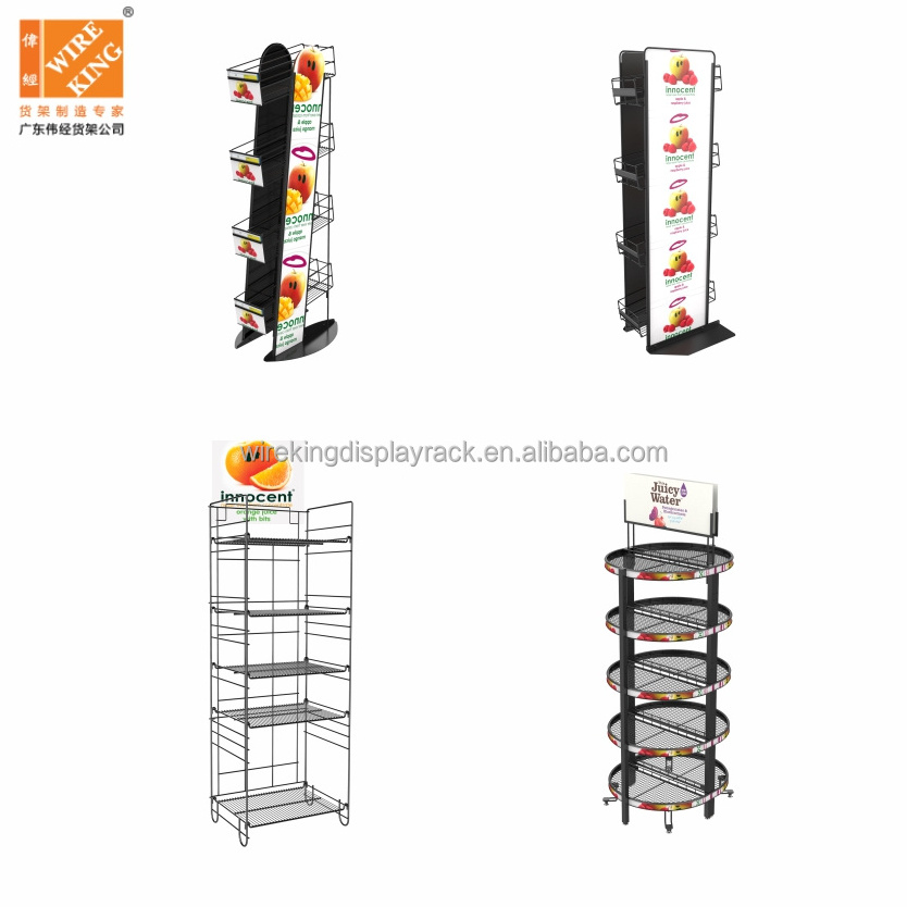 Factory Customized Direct Snack Shelves For Supermarket Shelves Retail Beverage Display Rack Display Shelves