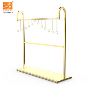 Double Sided Hook Clothes Rack For Women's Clothing Retail Store Garment Rack Design Clothing Rack For Store