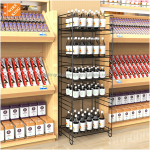 Factory Customized Direct Snack Shelves For Supermarket Shelves Retail Beverage Display Rack Display Shelves