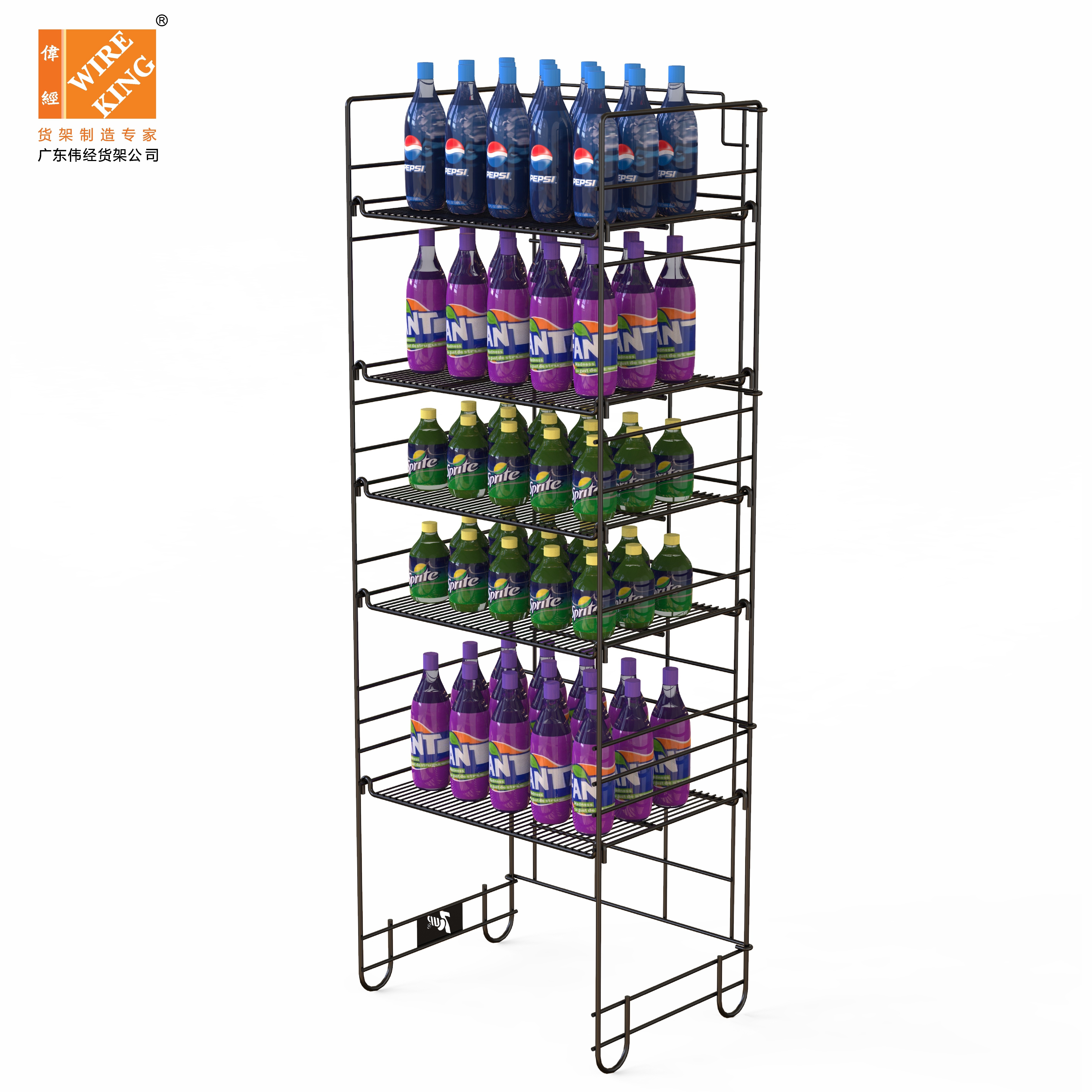 Factory Customized Direct Snack Shelves For Supermarket Shelves Retail Beverage Display Rack Display Shelves